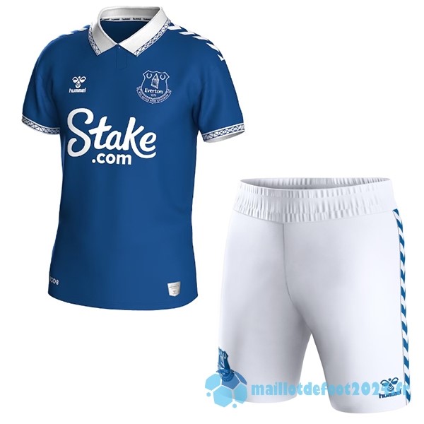 Nouveau Domicile Conjunto De Enfant Everton 2023 2024 Bleu