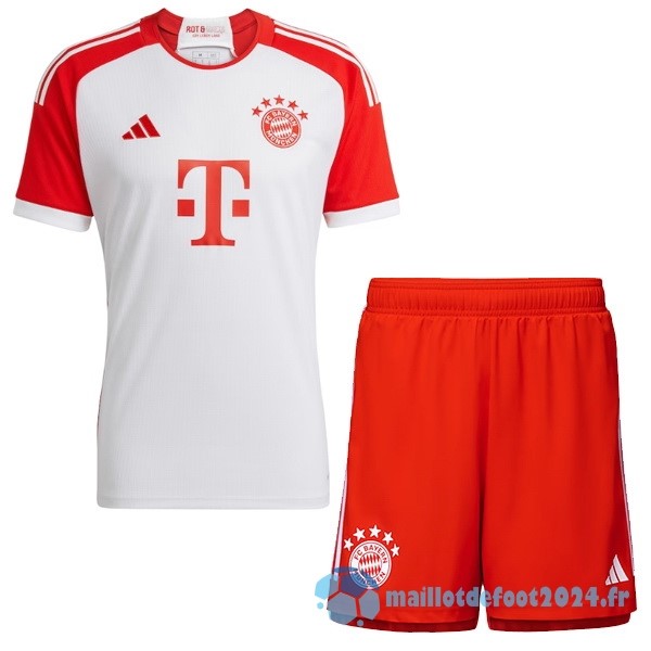 Nouveau Domicile Conjunto De Homme Bayern Múnich 2023 2024 Blanc Rouge