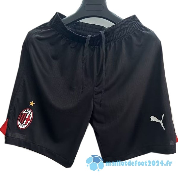 Nouveau Domicile Joueurs Pantalon AC Milan 2023 2024 Noir