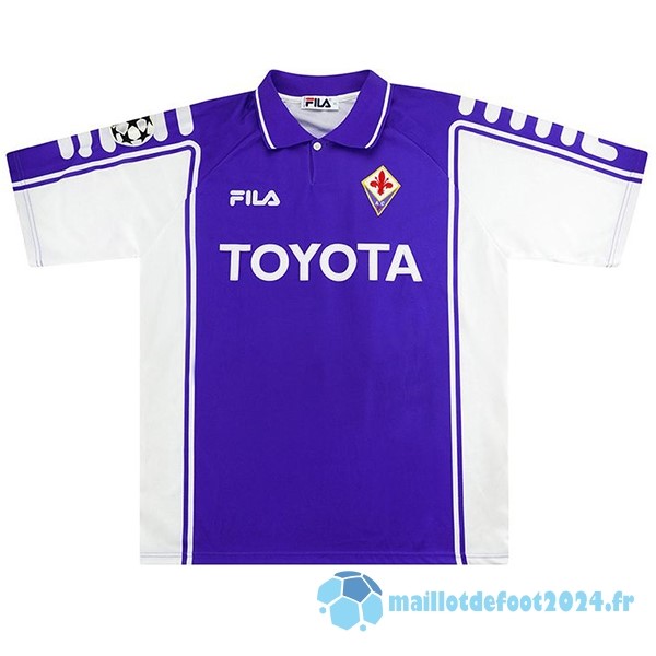 Nouveau Domicile Maillot Fiorentina Retro 1999 2000 Purpura