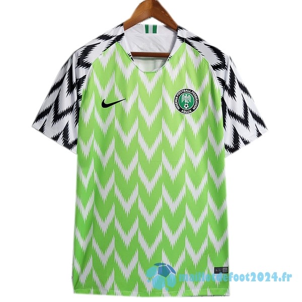Nouveau Domicile Maillot Nigeria Retro 2018 Vert
