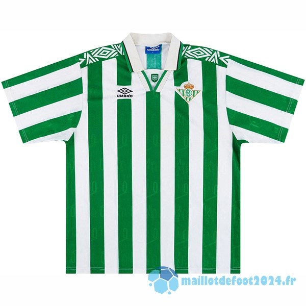 Nouveau Domicile Maillot Real Betis Retro 1994 1995 Vert