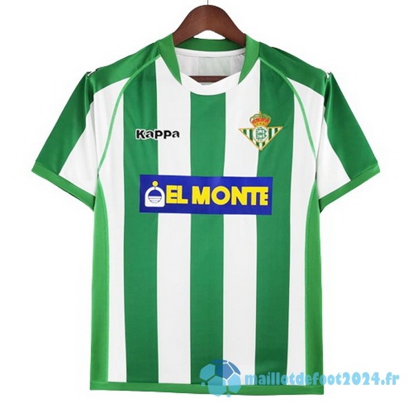 Nouveau Domicile Maillot Real Betis Retro 2001 2002 Vert