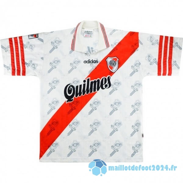 Nouveau Domicile Maillot River Plate Retro 1996 Blanc