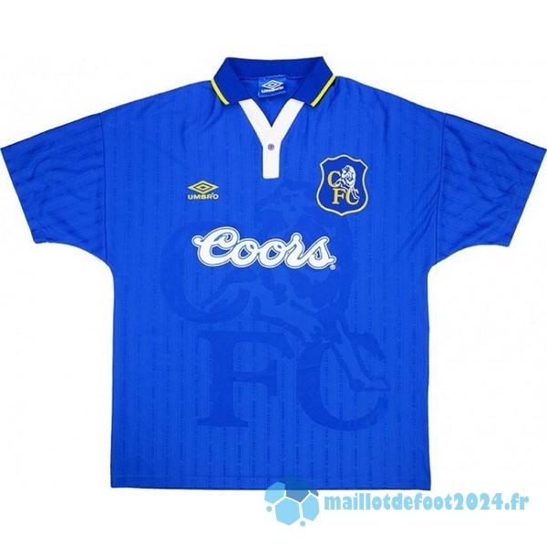 Nouveau Domicile Manches Longues Chelsea Retro 1997 Bleu