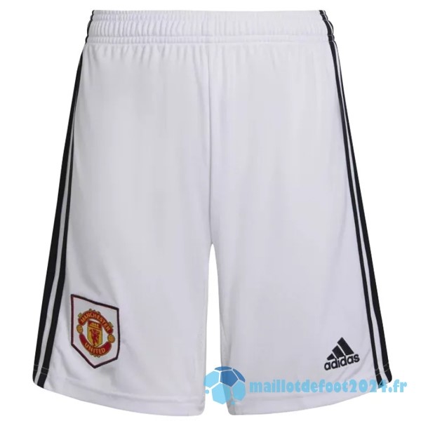 Nouveau Domicile Pantalon Manchester United 2022 2023 Blanc