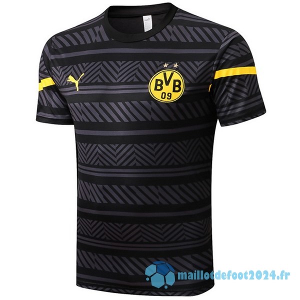 Nouveau Entrainement Borussia Dortmund 2022 2023 Gris Jaune