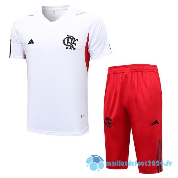 Nouveau Entrainement Ensemble Complet Flamengo 2023 2024 Rouge Blanc