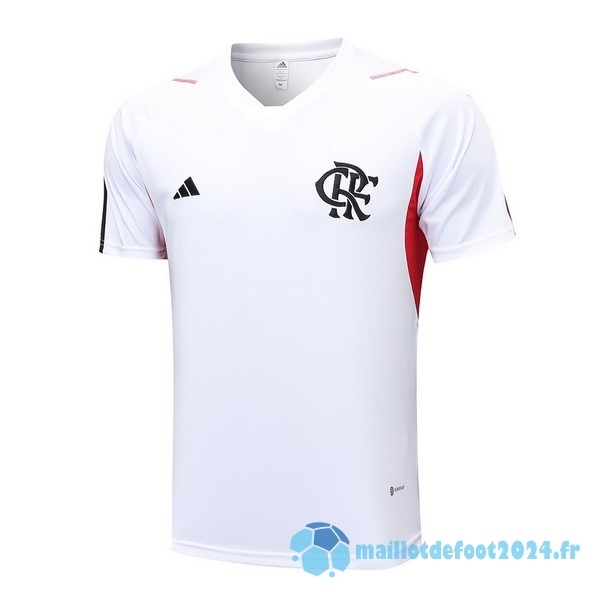 Nouveau Entrainement Flamengo 2023 2024 Blanc Rouge