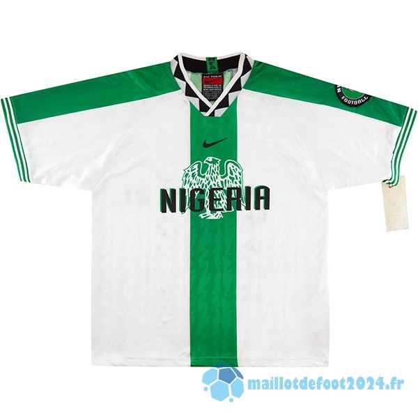Nouveau Exterieur Maillot Nigeria Retro 1996 Blanc