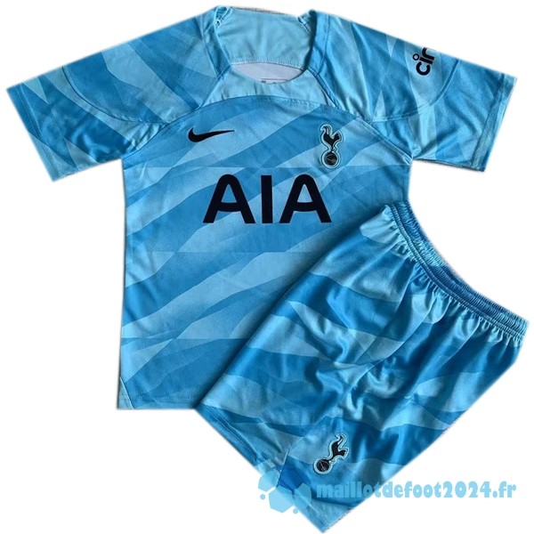 Nouveau Gardien Conjunto De Enfant Tottenham Hotspur 2023 2024 Bleu