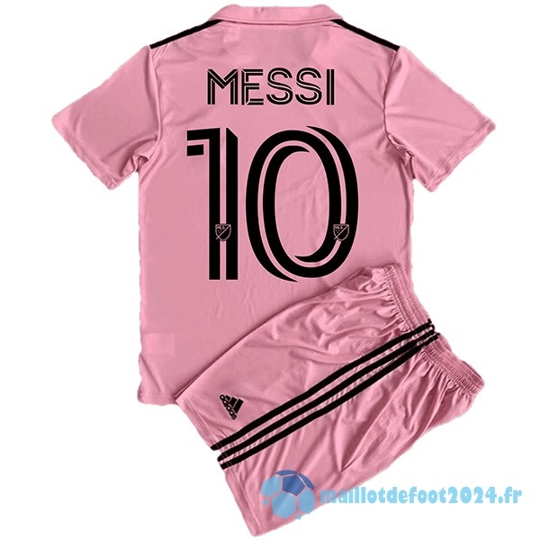 Nouveau NO.10 Messi Domicile Conjunto De Enfant Inter Miami 2023 2024 Rose