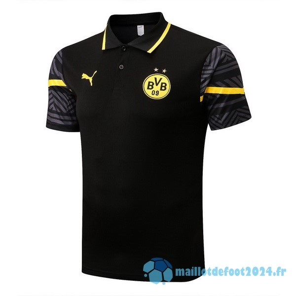 Nouveau Polo Borussia Dortmund 2022 2023 Noir I Jaune