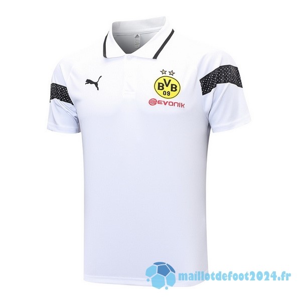 Nouveau Polo Borussia Dortmund 2023 2024 Blanc
