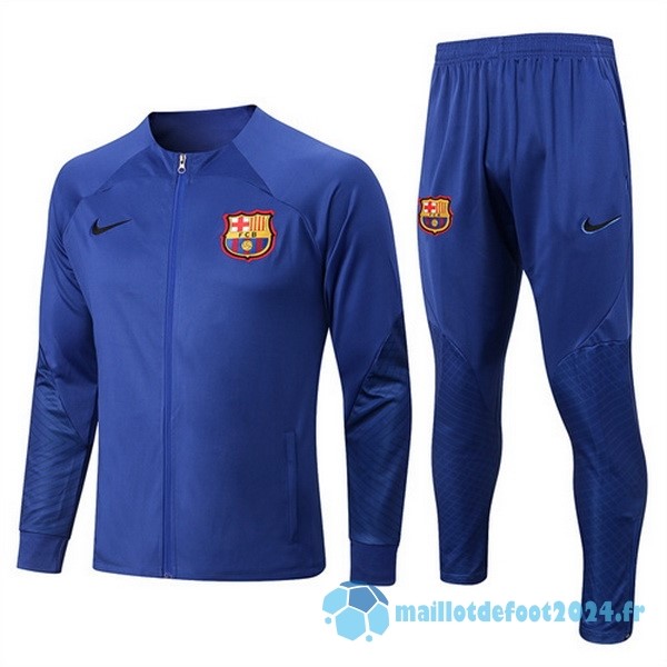Nouveau Survêtements Barcelona 2022 2023 Bleu Marine
