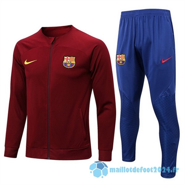 Nouveau Survêtements Barcelona 2022 2023 Rouge Bleu