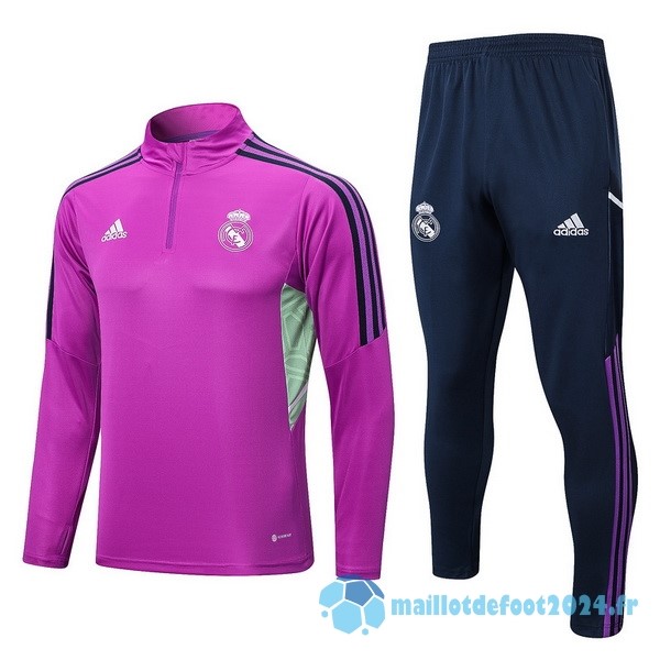 Nouveau Survêtements Real Madrid 2022 2023 Purpura II Noir
