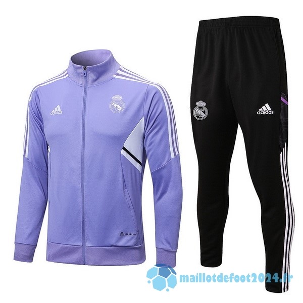 Nouveau Survêtements Real Madrid 2022 2023 Purpura Noir