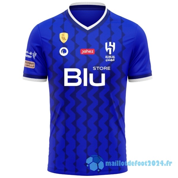 Nouveau Thailande Domicile Maillot Al Hilal Saudi FC 2022 2023 Bleu