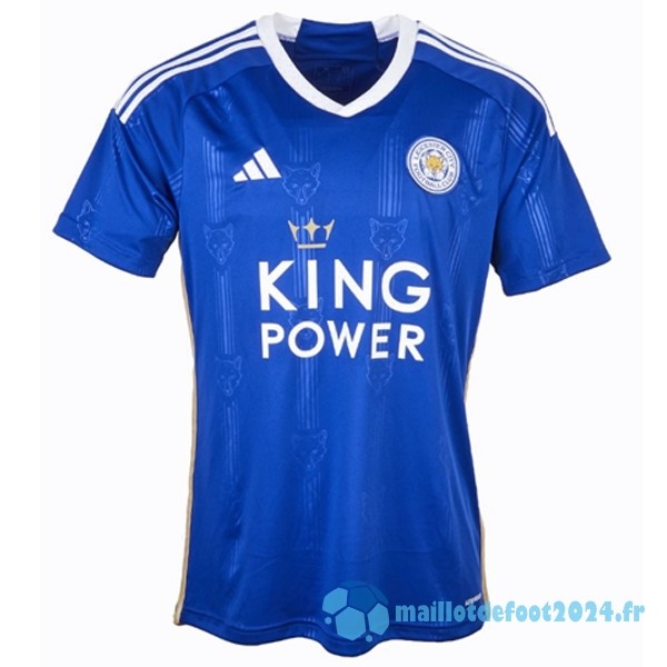 Nouveau Thailande Domicile Maillot Leicester City 2023 2024 Bleu