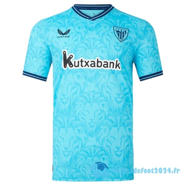 Nouveau Thailande Exterieur Maillot Athletic Bilbao 2023 2024 Bleu