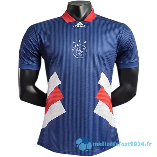 Nouveau Thailande Spécial Joueurs Maillot Ajax 2023 2024 Bleu