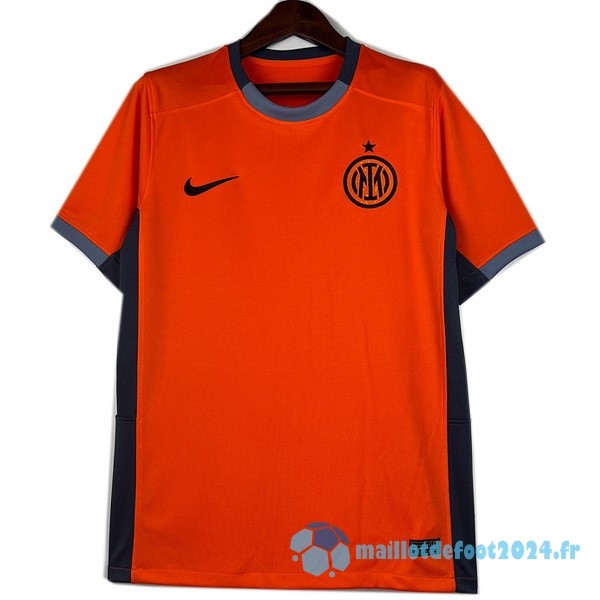 Nouveau Thailande Third Maillot Inter Milán 2023 2024 Orange