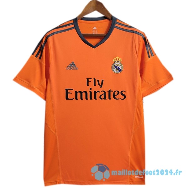 Nouveau Third Maillot Real Madrid Retro 2013 2014 Orange