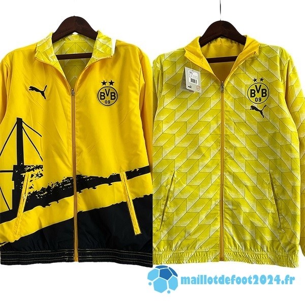 Nouveau Coupe Vent Borussia Dortmund 2023 2024 Jaune