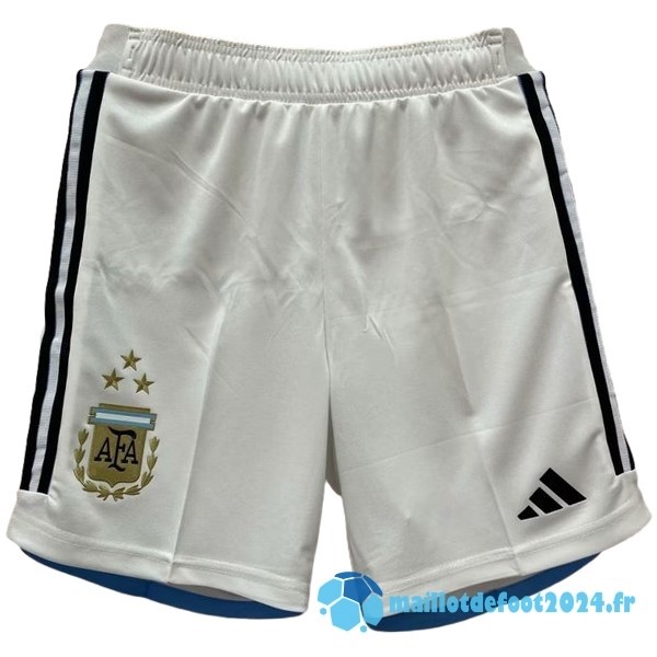 Nouveau Domicile Joueurs Pantalon Argentine 2023 Blanc
