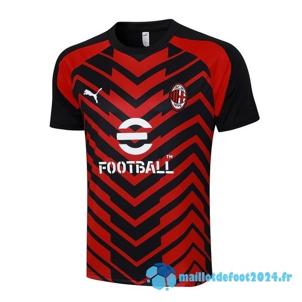 Nouveau Entrainement AC Milan 2023 2024 Rouge Noir