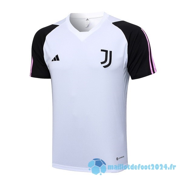 Nouveau Entrainement Juventus 2023 2024 Noir Blanc Rose