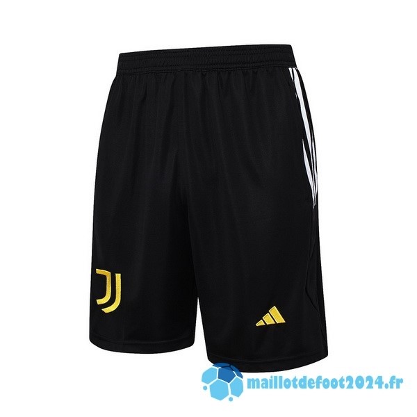 Nouveau Entrainement Pantalon Juventus 2023 2024 Noir I Jaune