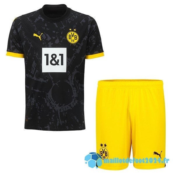 Nouveau Exterieur Conjunto De Enfant Borussia Dortmund 2023 2024 Noir
