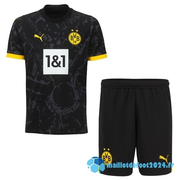 Nouveau Exterieur Conjunto De Homme Borussia Dortmund 2023 2024 Noir