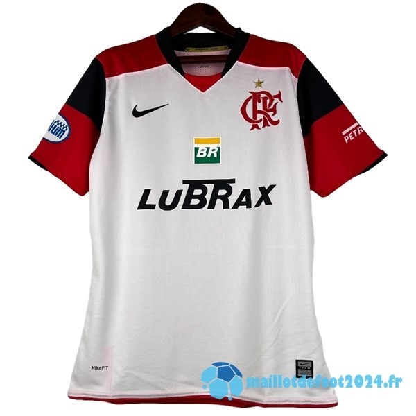 Nouveau Exterieur Maillot Flamengo Retro 2008 Blanc