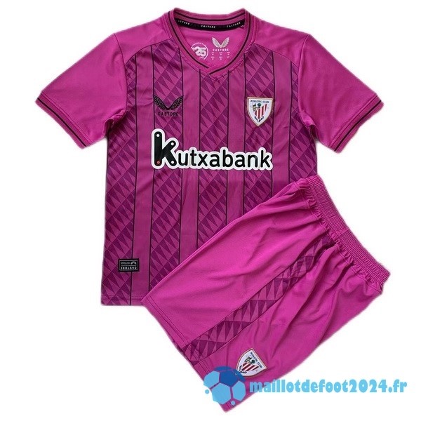 Nouveau Gardien Conjunto De Enfant Athletic Bilbao 2023 2024 Purpura