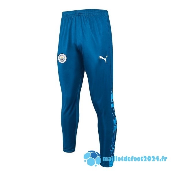 Nouveau Pantalon Deportivos Manchester City 2023 2024 I Bleu