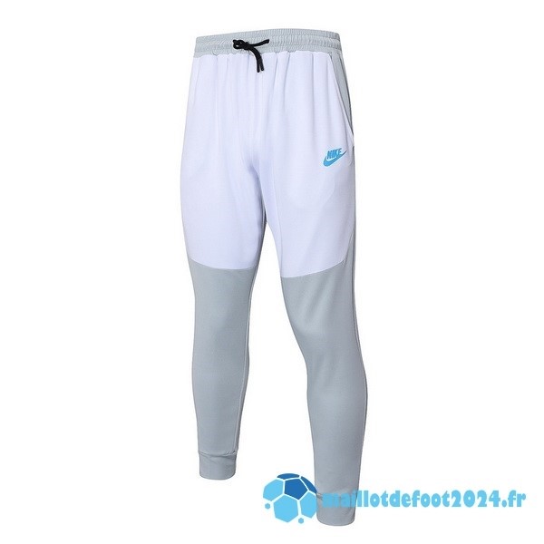 Nouveau Pantalon Deportivos Nike 2023 Blanc Gris Bleu