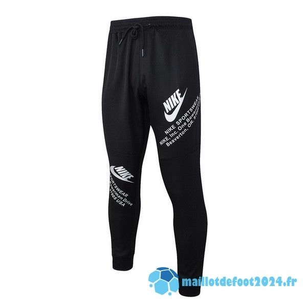 Nouveau Pantalon Deportivos Nike 2023 Noir Blanc