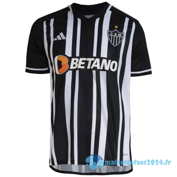 Nouveau Thailande Domicile Maillot Atlético Mineiro 2023 2024 Noir Blanc