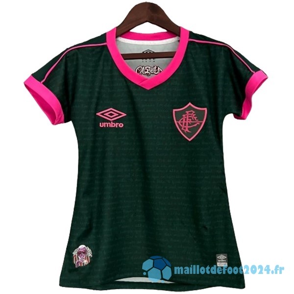 Nouveau Third Maillot Femme Fluminense 2023 2024 Vert