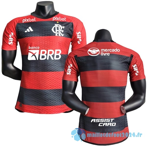 Nouveau Domicile Joueurs Maillot Flamengo 2024 2025 Rouge Noir