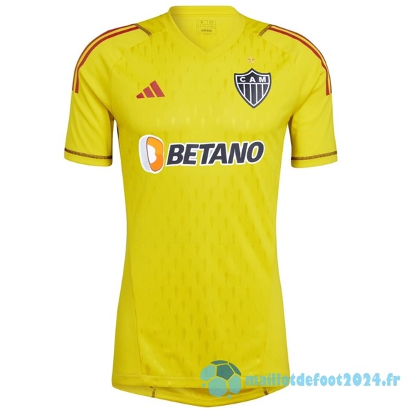 Nouveau Thailande Gardien Maillot Atlético Mineiro 2023 2024 Jaune